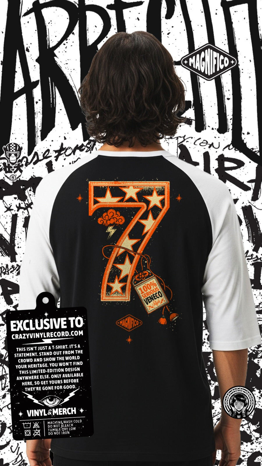 Magnifico Arrechisimo Collection T shirts - Men model (Preorder)
