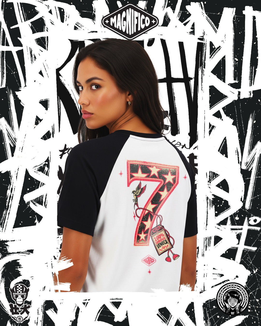 Magnifico Arrechisimo Collection T shirts - Women model (Preorder)