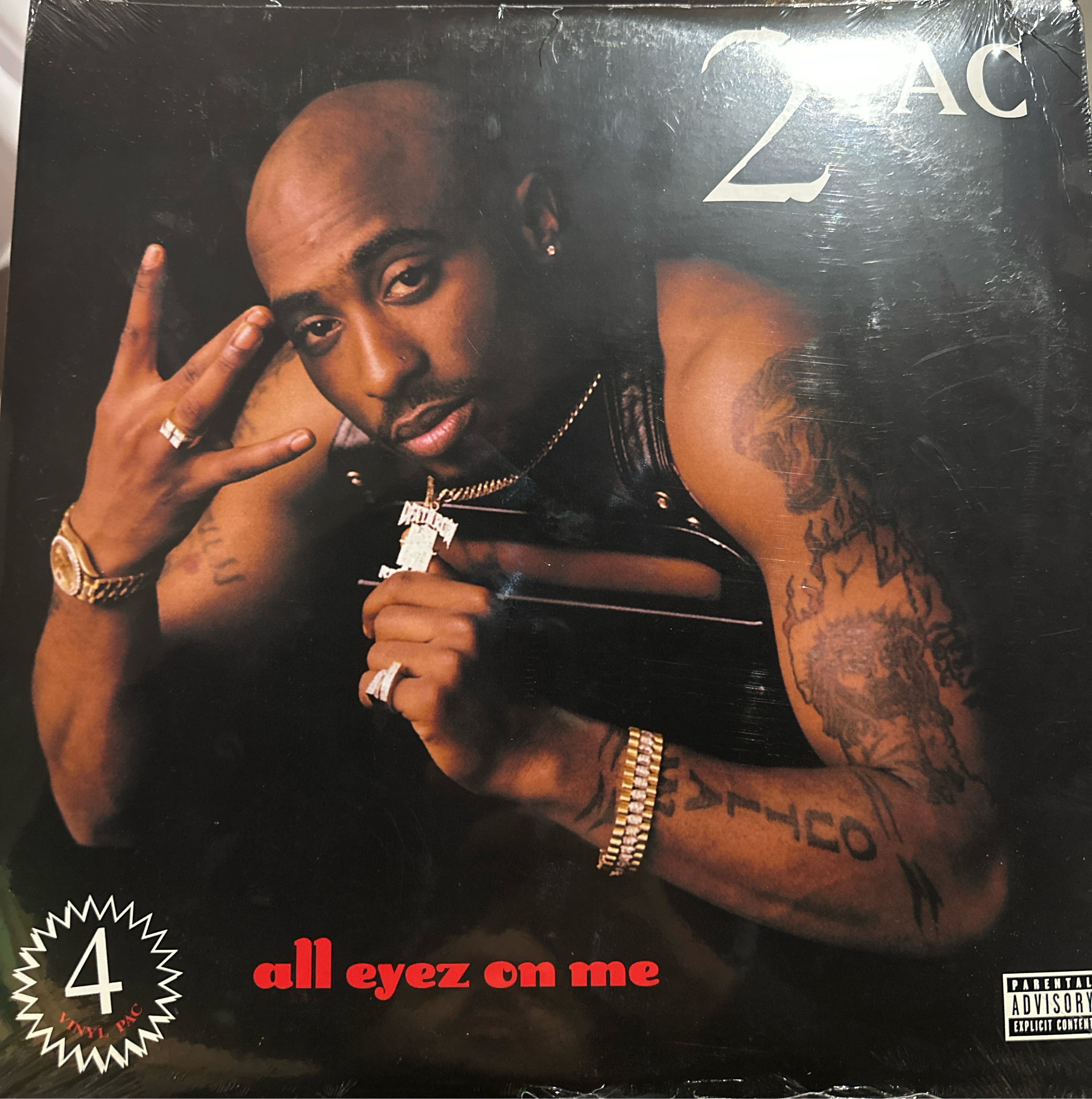 2Pac - All eyez on me – Crazy vinyl Records 2Pac - All eyez on me – Crazy vinyl Records