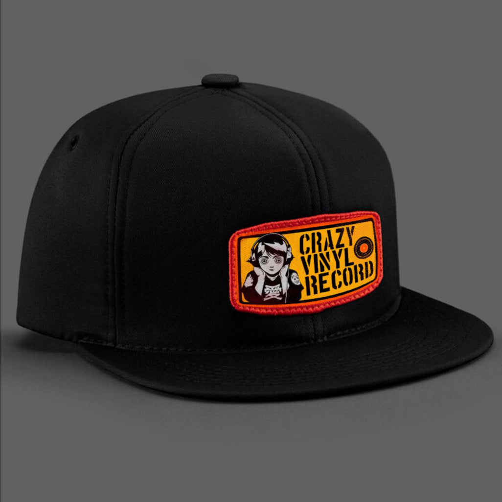 Crazy Vinyl Record - Black Otto Cap