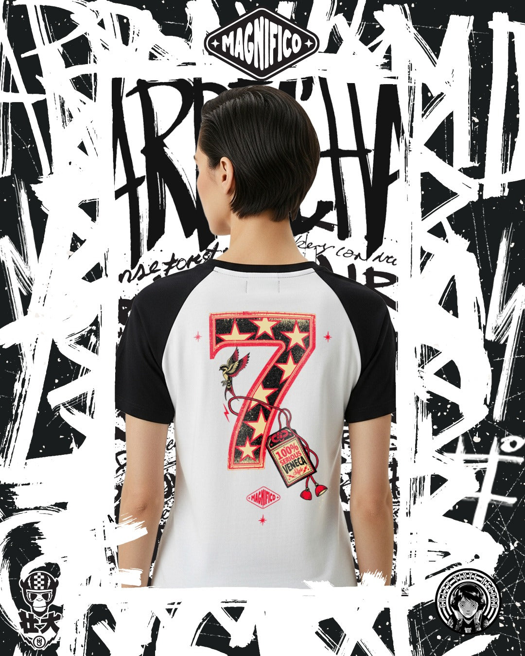 Magnifico Arrechisimo Collection T shirts - Women model (Preorder)
