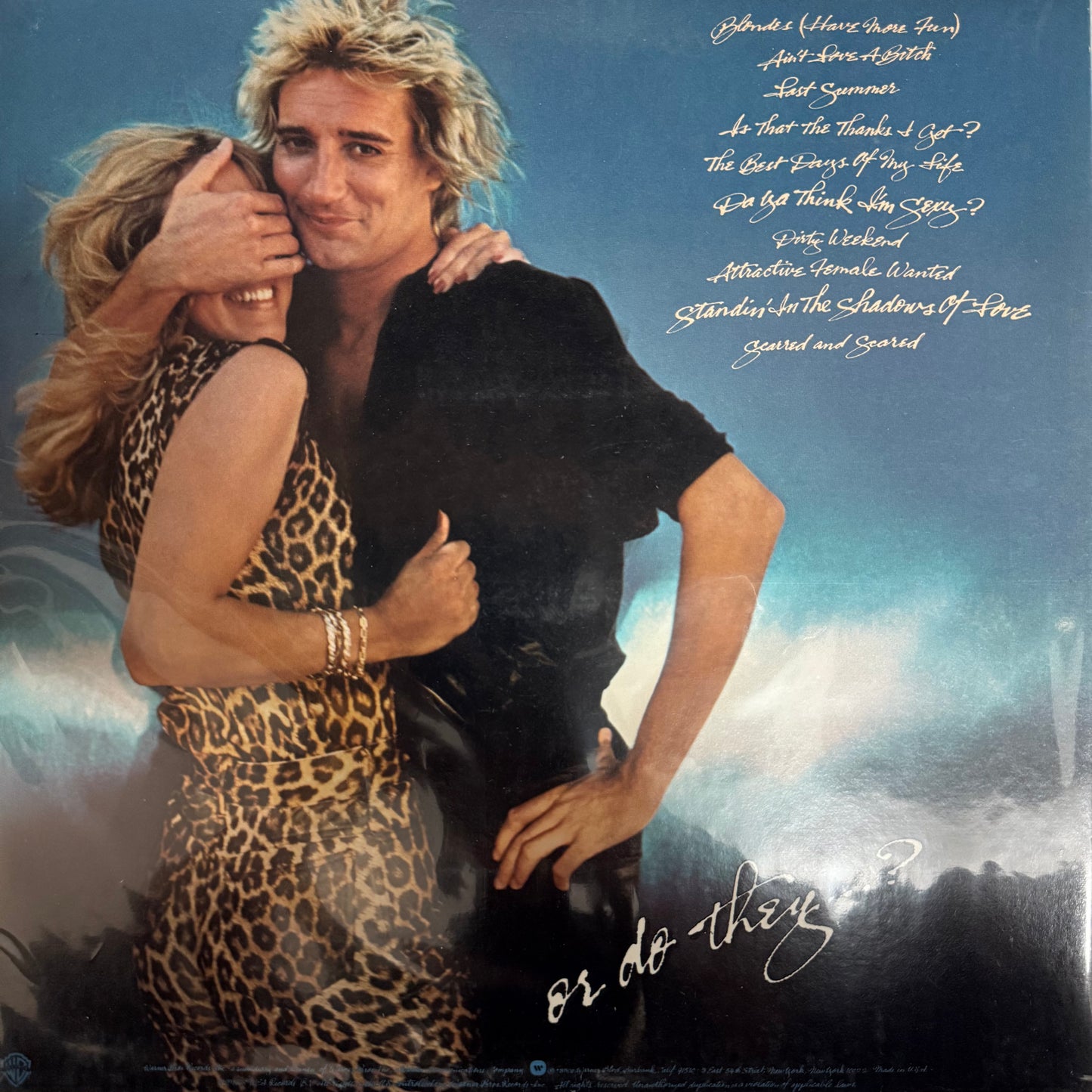 Rod Stewart - Blondes have more fun