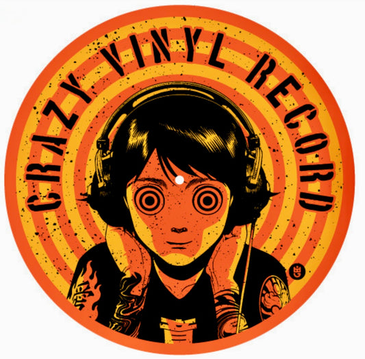 Slip mat - Kumiko Crazy Vinyl Record